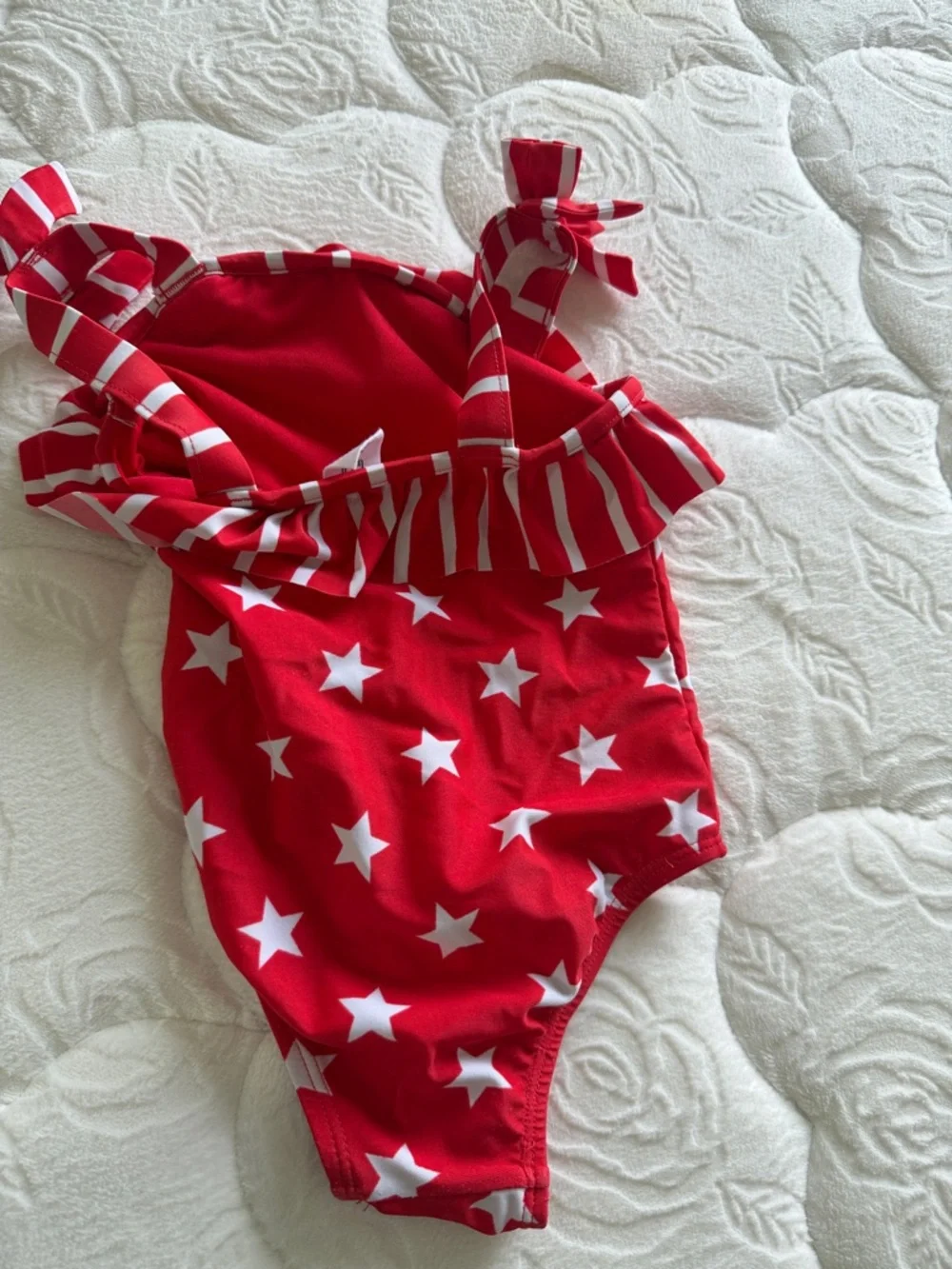 GAP Red and White Star One-Piece Swimsuit for Kids - Picture 4 of 4